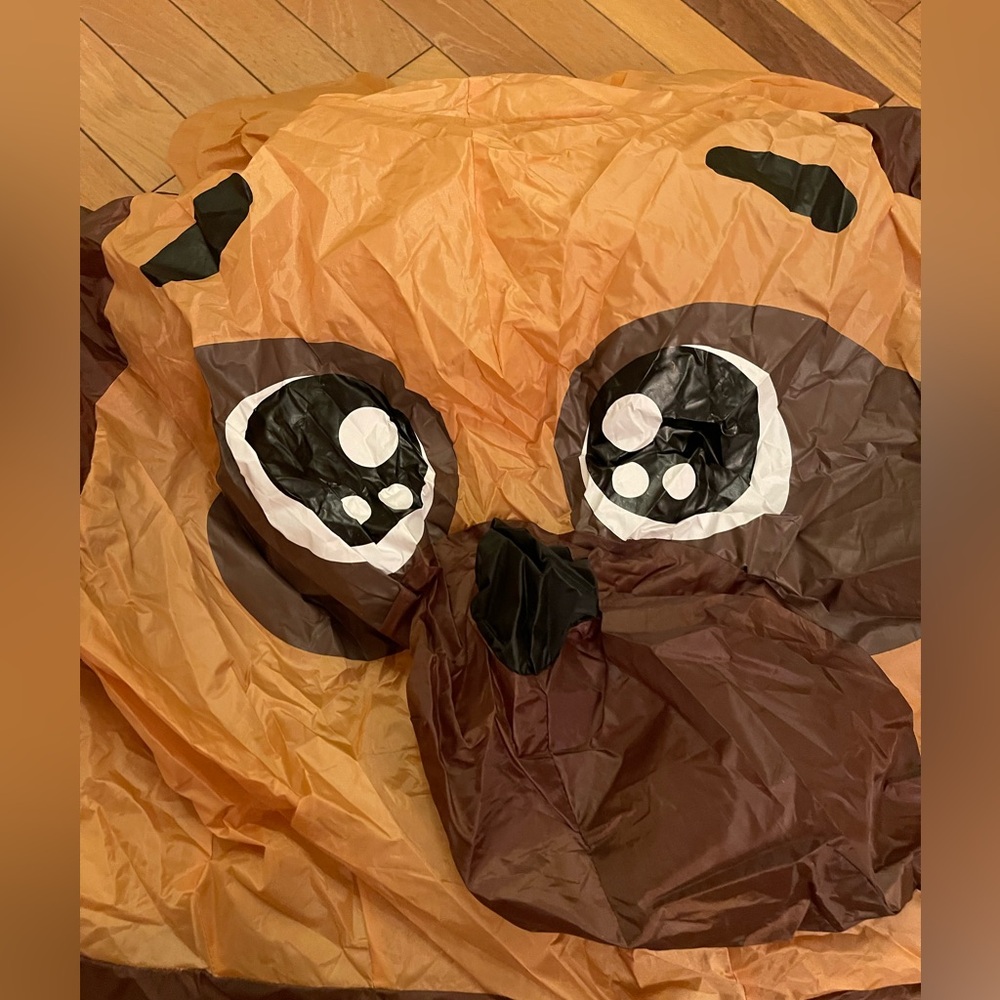 Blow Up Party Inflatable Adult Dog Costume - Picture 7 of 9